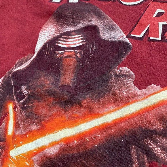 Star Wars Mad Engine L (10 / 12) Kylo Ren The Force Awakens Graphic T-Shirt Tee - Picture 5 of 12